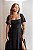 VESTIDO LINHO MIDI CHIARA PRETO - Imagem 5