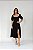 VESTIDO LINHO MIDI CHIARA PRETO - Imagem 1