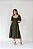VESTIDO LINHO CHIARA VERDE MILITAR - Imagem 1