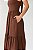 VESTIDO MIDI MAITÊ MARROM - Imagem 5