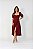 VESTIDO LINHO MIDI CHIARA BORDÔ 2.0 - Imagem 1