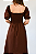 VESTIDO LINHO MIDI CHIARA MARROM /Limited Edition/ - Imagem 7