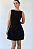 VESTIDO ALFAIATARIA PRETO AUDREY - Imagem 2