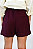 SHORT ALFAIATARIA MARLA BURGUNDY - Imagem 4
