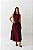 VESTIDO MIDI DIANA VINHO - Imagem 1