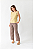 BLUSA 2 EM 1 CAMÉLIA CARAMELO/AMARELA - Imagem 2