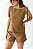 BLUSA 2 EM 1 CAMÉLIA CARAMELO/AMARELA - Imagem 3