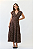 VESTIDO POÁ VIVIAN MARROM - Imagem 2