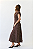 VESTIDO POÁ VIVIAN MARROM - Imagem 5