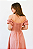 VESTIDO LINHO MIDI CHIARA ROSA VINTAGE - Imagem 5