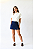 SHORT SAIA ALFAIATARIA GRETA AZUL MARINHO - Imagem 2