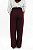 CALÇA ALFAIATARIA ALGODÃO BURGUNDY - Imagem 5