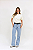 T-SHIRT ESSENTIAL ALGODÃO OFF-WHITE - Imagem 2