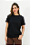 T-SHIRT ESSENTIAL ALGODÃO PRETA - Imagem 1