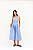 VESTIDO MIDI LAYLA AZUL - Imagem 1