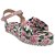 Sandália Menina Com Rosas Estampadas - Imagem 4