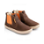 Bota Masculina Marrom com Laranja - Tip Toey Joey - Imagem 1