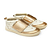 Tênis Bota Feminino Dourado/branco Star - Tip Toey Joey - Imagem 1
