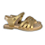 Sandália Feminina Tiras Dourado - Gambo - Imagem 1