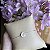 Pulseira com flor de madrepérola facetada - Imagem 1