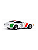 Hot Wheels Ferrari 365 GTB4 Branco / Vernelho / Verde - Mainline 2026 - Imagem 3
