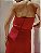 Vestido Festa Longo Summer  Vermelho Valentino Skunk Brasil - Imagem 3