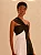 Vestido Midi  Bicolor Casual Chic Marrô - Imagem 2
