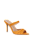 Mule Peep Toe em Couro Drapeado Luiza Barcelos - Imagem 2