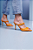 Mule Peep Toe em Couro Drapeado Luiza Barcelos - Imagem 1