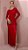 Vestido Longo  Decote Cintura Cristais Fleche D'or - Imagem 1