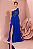 Vestido Longo Festa Bordado Azul Royal   Fleche D'or - Imagem 1