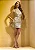 Vestido Curto Paetê Ouro Frente Única - Imagem 4