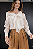 Camisa Manga Longa Organza Laço 613 Oficial - Imagem 1