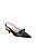 Scarpin Slingback em Couro Encerado com Laço Luiza Barcelos - Imagem 2