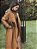 Trench Coat Eco Couro Fleche D'or Caramelo - Imagem 2