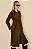 Vestido Chemise Suede Fleche D'or Marrom - Imagem 2