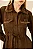 Vestido Chemise Suede Fleche D'or Marrom - Imagem 4