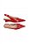 Scarpin Slingback de Salto Baixo em Verniz Luiza Barcelos - Imagem 4