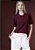 Blusa Polo Feminina Nervuras Skazi - Imagem 1
