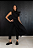 Blusa Feminina Tela Paetês Preto Skazi - Imagem 7