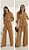 Conjunto Feminino Turim Alfaiataria Caramelo - Imagem 2