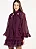 Vestido Curto Chiffon com Capa Removível Skazi - Imagem 3