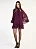 Vestido Curto Chiffon com Capa Removível Skazi - Imagem 1