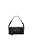 Bolsa Baguete Couro Preto Pequena Luiza Barcelos - Imagem 5