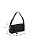 Bolsa Baguete Couro Preto Pequena Luiza Barcelos - Imagem 7