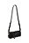 Bolsa Baguete Couro Preto Pequena Luiza Barcelos - Imagem 6