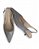 Scarpin Slingback Couro e Camurça Cinza Luiza Barcelos - Imagem 6