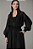 Trench Coat Feminino Organza Transparente Caos Moda - Imagem 6