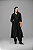 Trench Coat Feminino Organza Transparente Caos Moda - Imagem 2