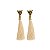 Brinco Tassel Pantera Imperial Rosana Bernardes - Imagem 2